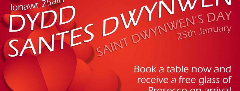 Dydd Gŵyl Dwynwen – 25 Ionawr