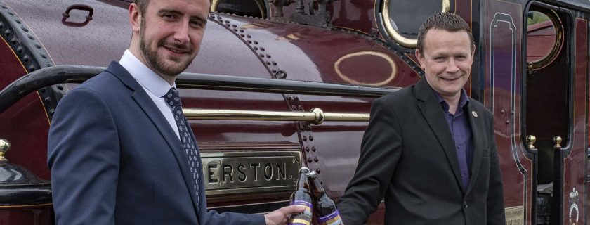 “Welsh Steam Ale” launched at Porthmadog Harbour Station