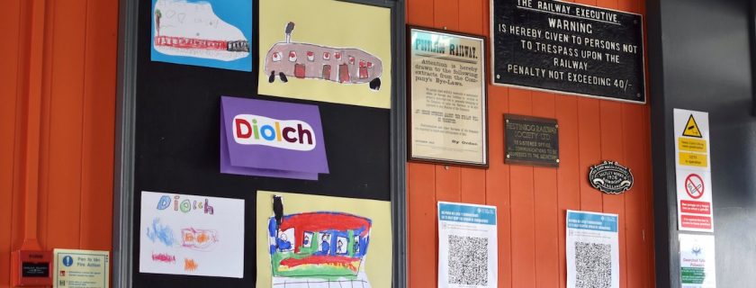 Ysgol Eifion Wyn artwork on display at Spooner’s